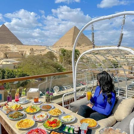 Tree Lounge Pyramids View Inn , Sphinx Giza Kafret el-Gabal 외부 사진