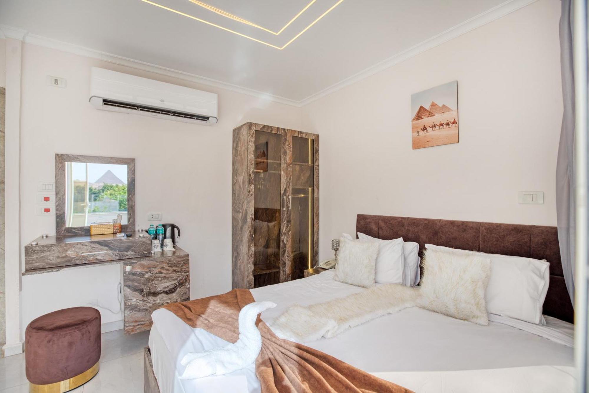 Tree Lounge Pyramids View Inn , Sphinx Giza Kafret el-Gabal 외부 사진