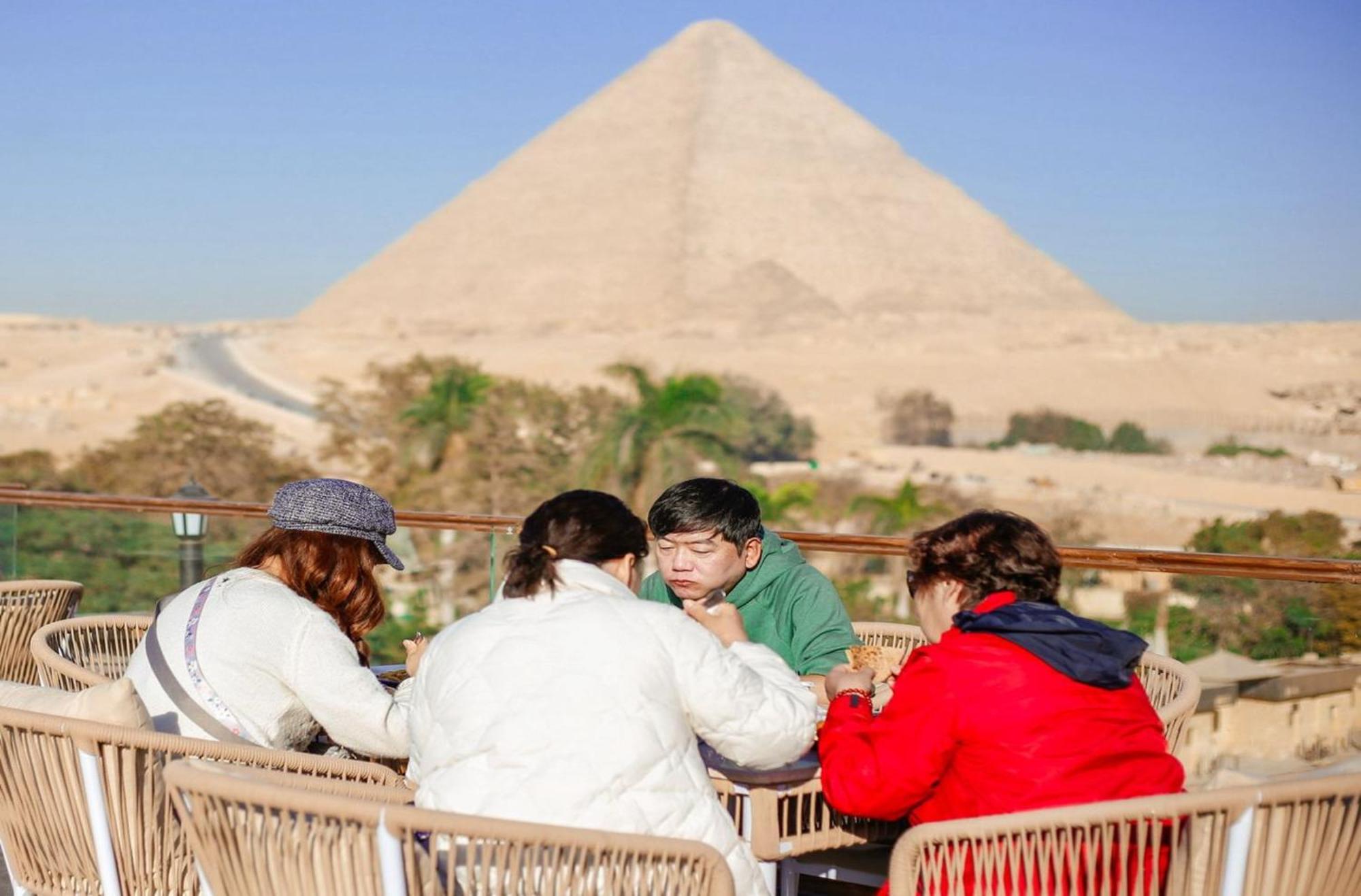 Tree Lounge Pyramids View Inn , Sphinx Giza Kafret el-Gabal 외부 사진