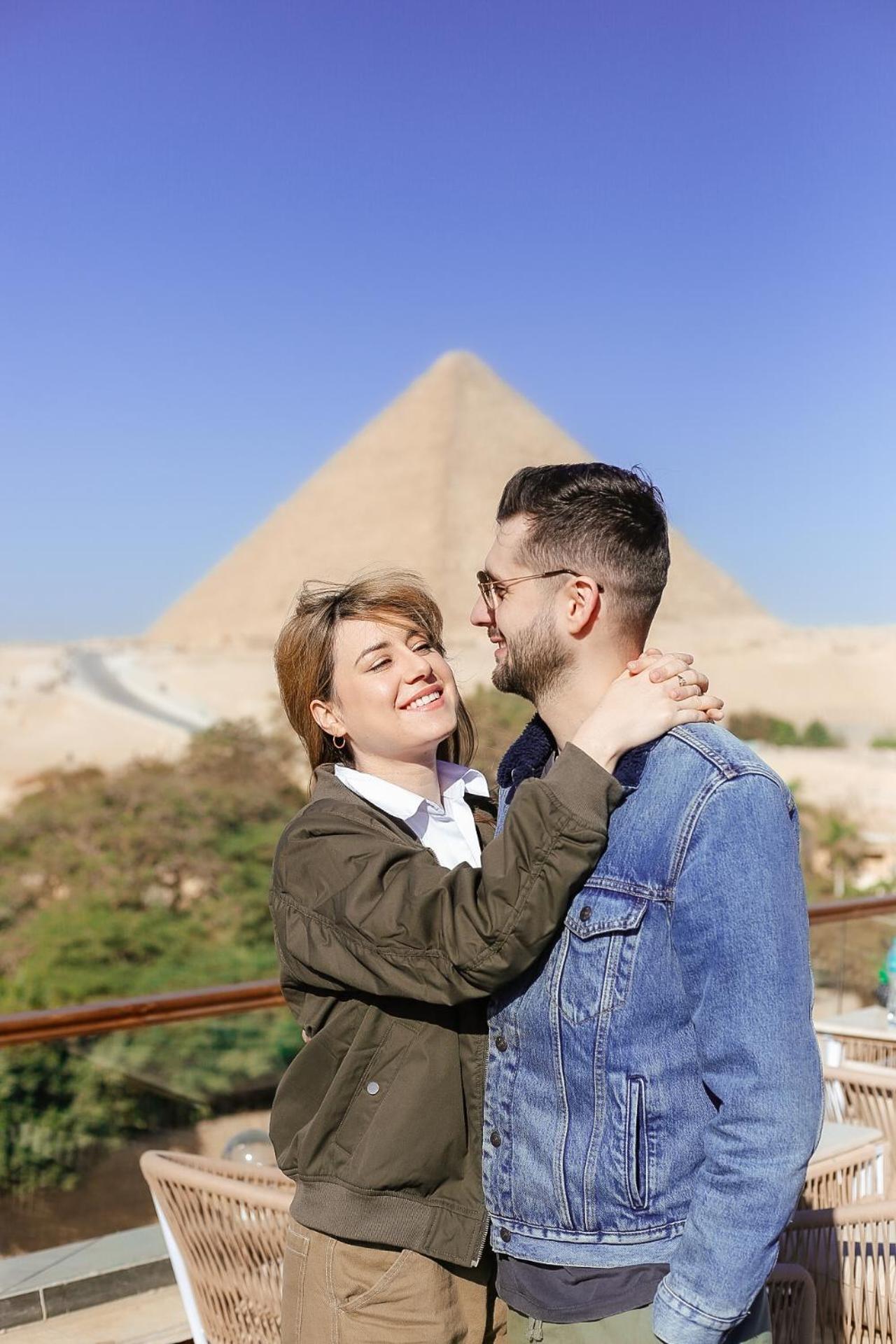 Tree Lounge Pyramids View Inn , Sphinx Giza Kafret el-Gabal 외부 사진