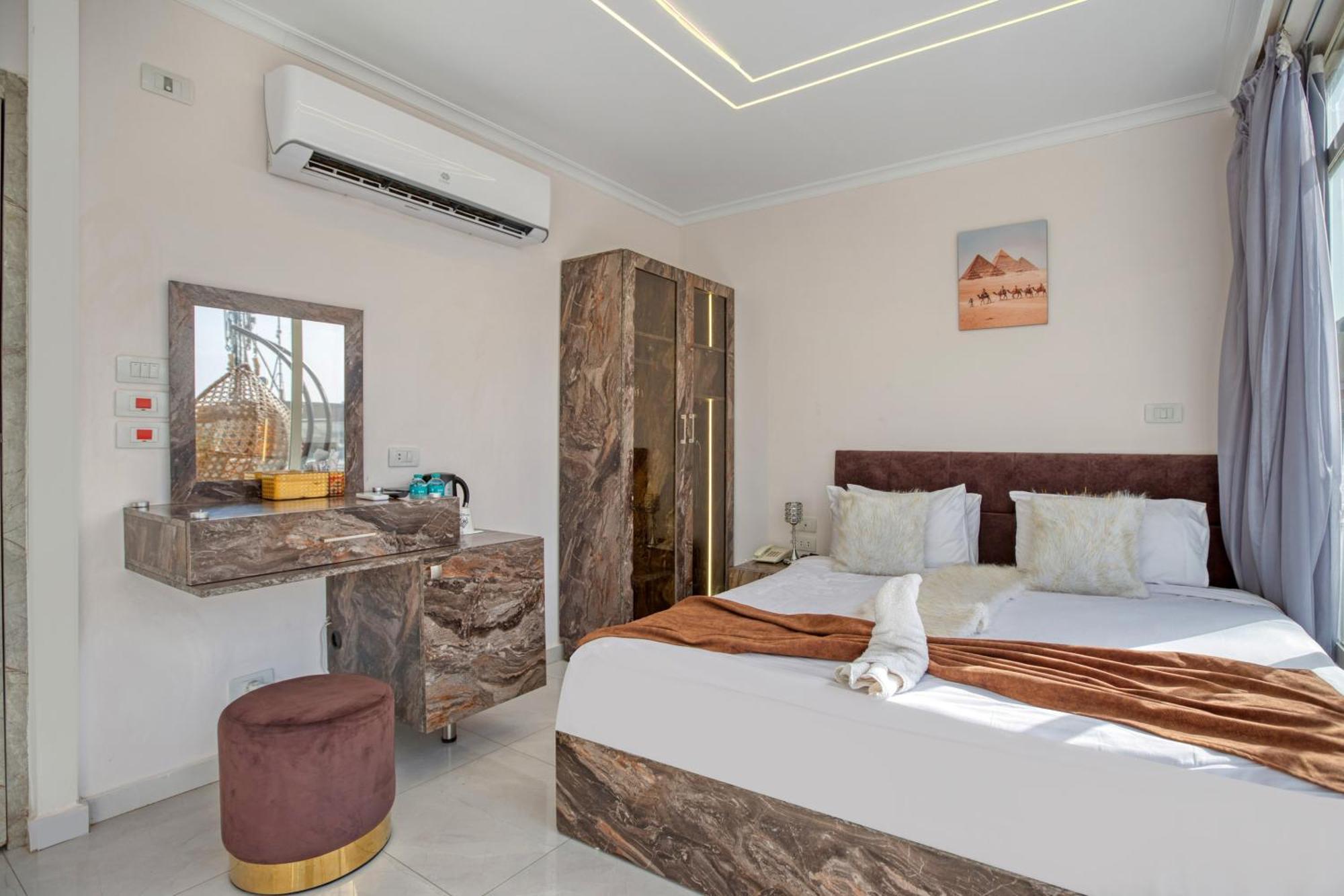 Tree Lounge Pyramids View Inn , Sphinx Giza Kafret el-Gabal 외부 사진