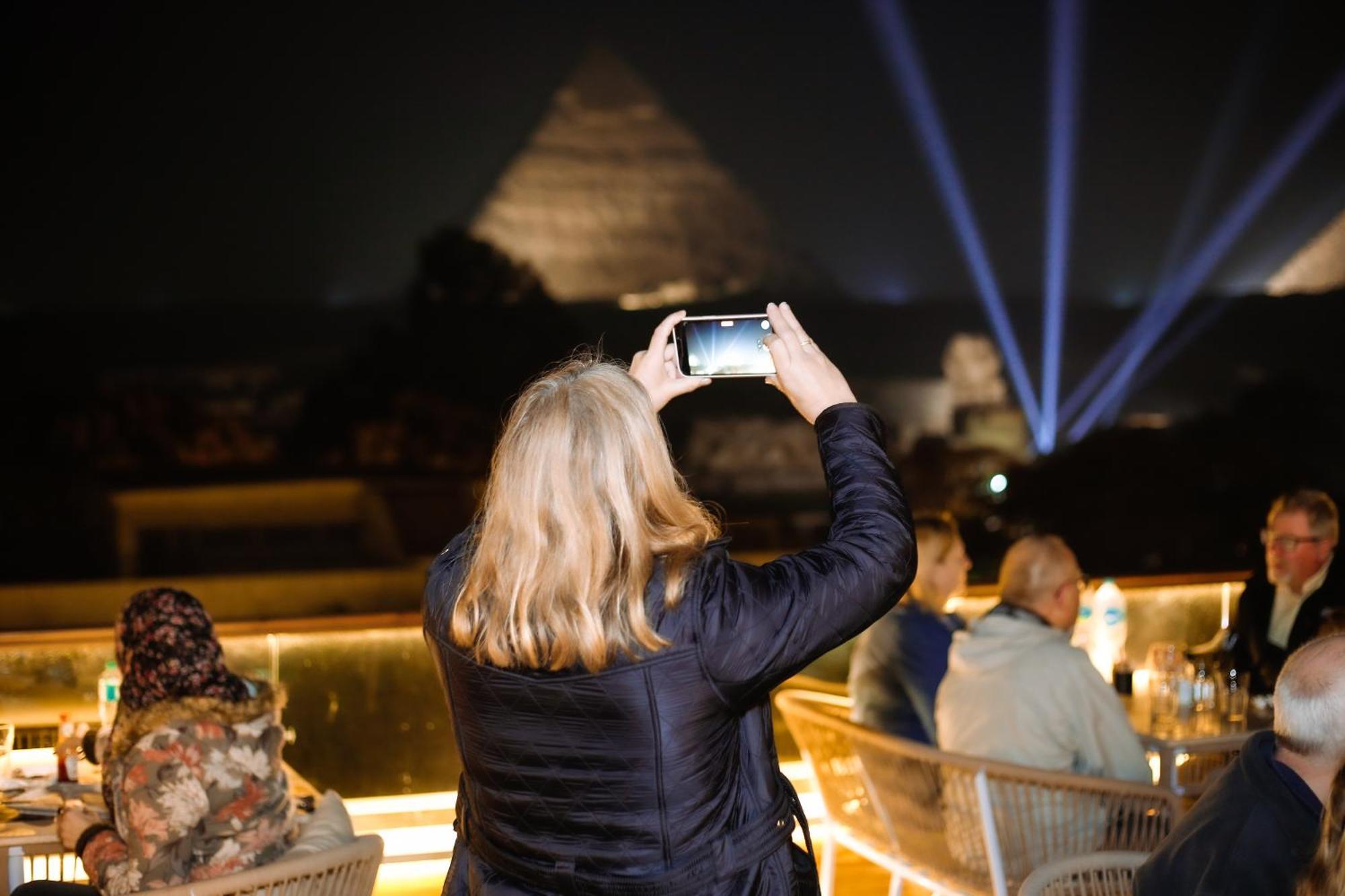 Tree Lounge Pyramids View Inn , Sphinx Giza Kafret el-Gabal 외부 사진