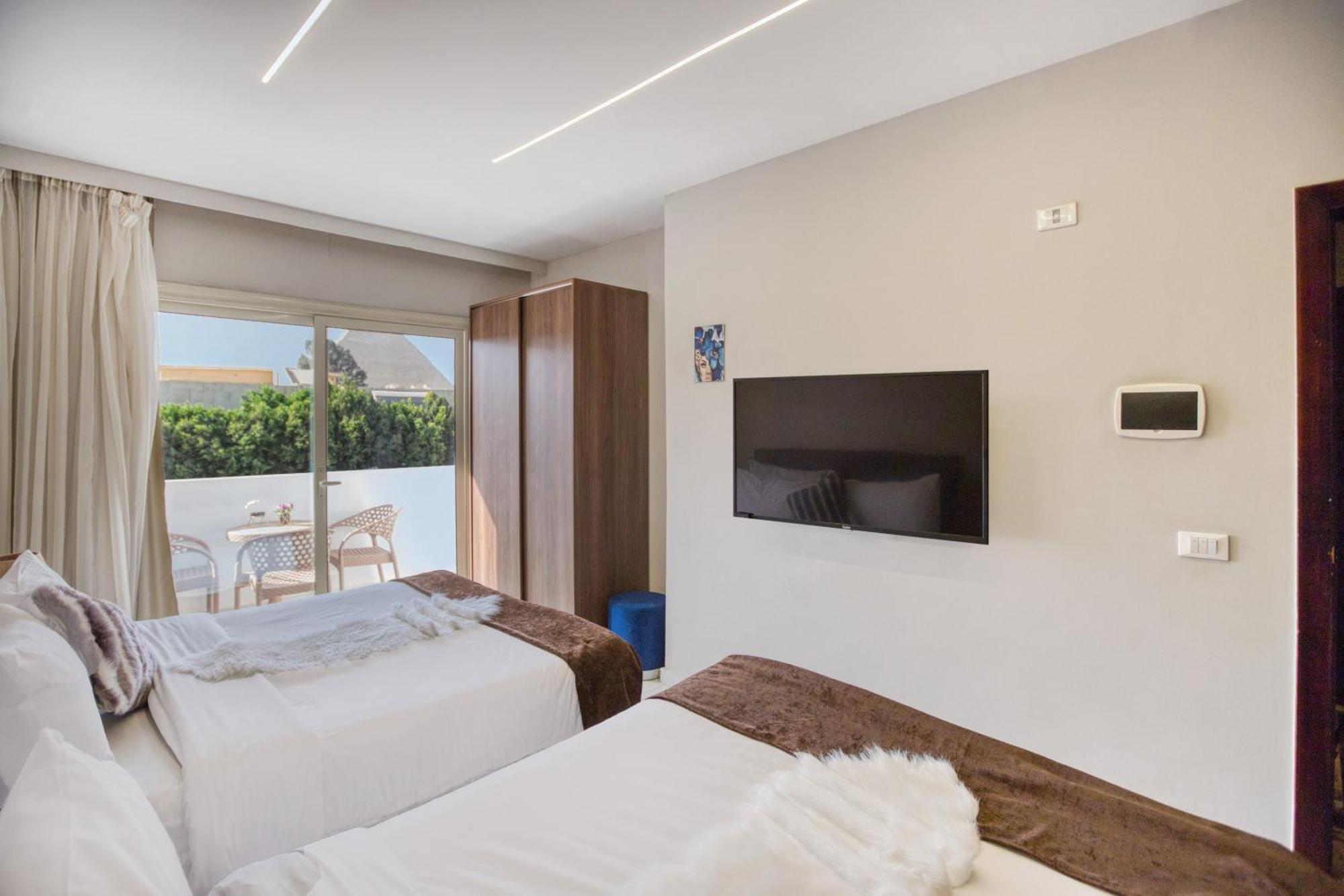Tree Lounge Pyramids View Inn , Sphinx Giza Kafret el-Gabal 외부 사진