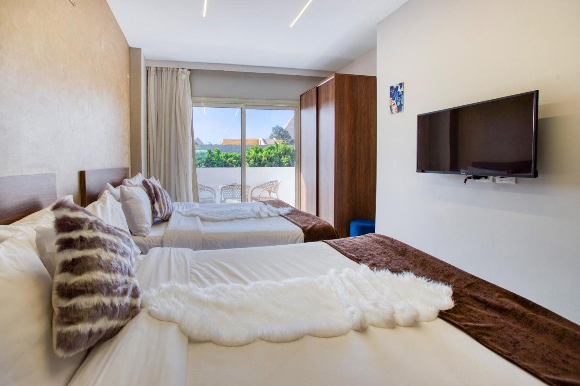 Tree Lounge Pyramids View Inn , Sphinx Giza Kafret el-Gabal 외부 사진